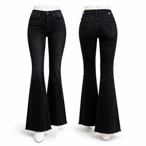 Black Flared Women's Jeans